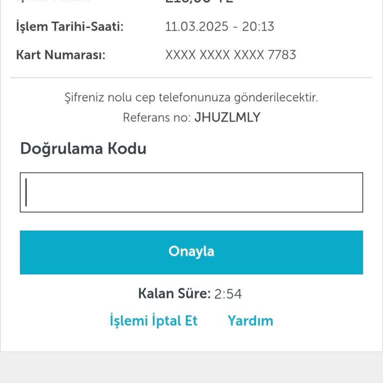 Ziraat Bankası Kartıyla Güvenli Ödeme Sorunu
