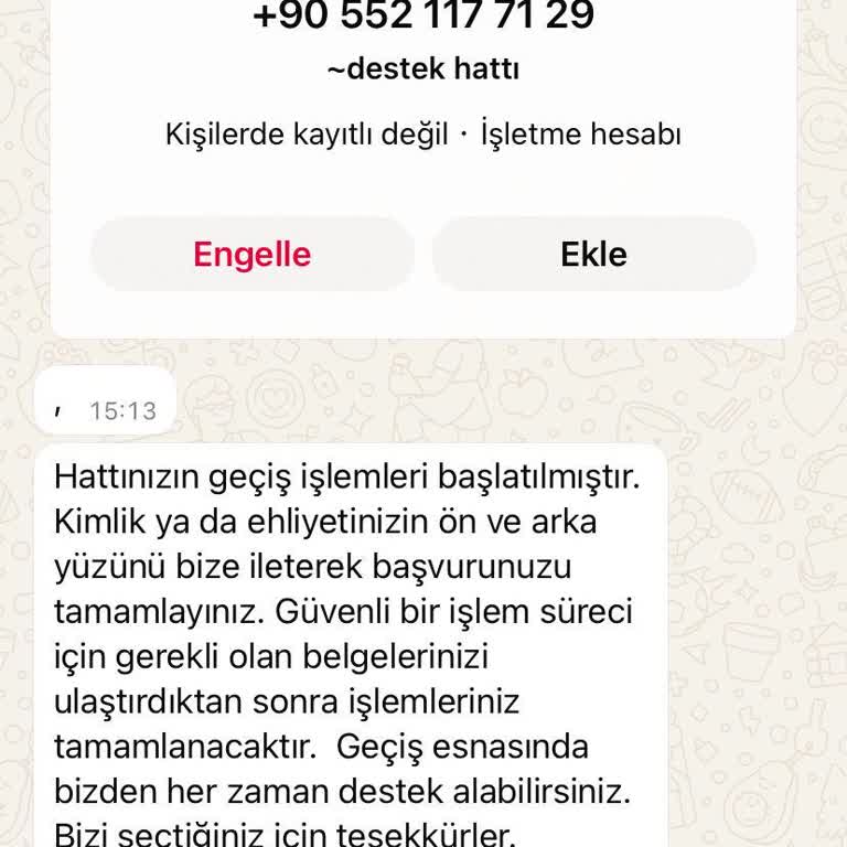 Kimlik Bilgilerimle Yapılan İşlemler Hakkında Endişe