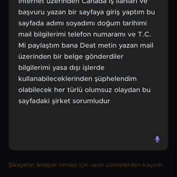 Kişisel Bilgilerin Güvenliği Tehlikede