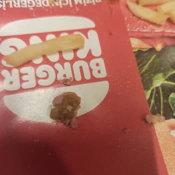 Burger King'de Soğuk Ve Yanlış Sipariş Şoku