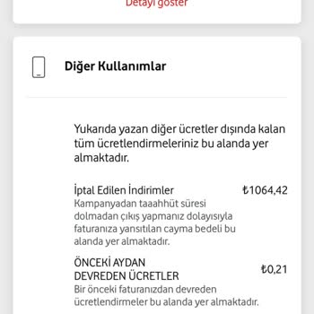 Vodafone Hat Devir Sorunu Ve Beklenmedik Faturalar