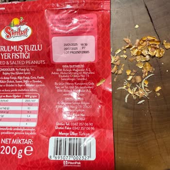 Simbat Fıstık Paketinden Çıkan Şok Edici Tırnaklar