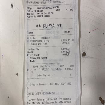 Adidas Kramponların Dayanıklılığı Hakkında Hayal Kırıklığı