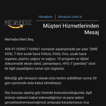 Amazon Türkiye'de Airfryer Alışverişi Kabusa Döndü
