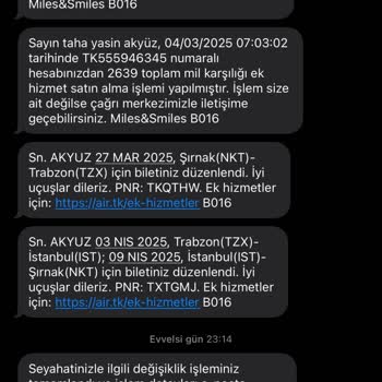 Yanlış Bilet İşlemi Ve Ek Ücret Sorunu