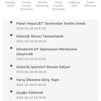 Sipariş Gecikmesi: Ürünüm Nerede?