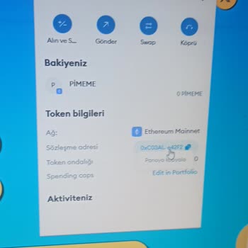 Yanlış Adrese Gönderilen Pi Meme Coinlerim