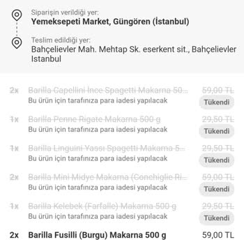 Eksik Ürün Ve İletişim Sorunu Mağduriyeti