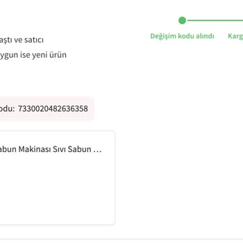 Trendyol'da Ürün Değişim Sürecinde Yaşanan Sorunlar Ve İletişim Eksikliği