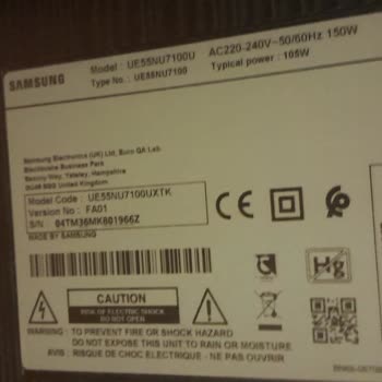 Samsung TV'de Kronik Panel Arızası