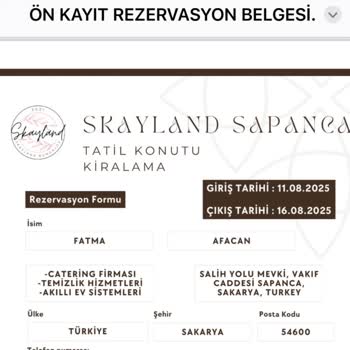 Skayland Bungalow Sapanca Mağduriyeti