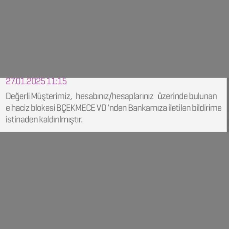 Enpara'da Bloke Kaldırma Sorunu