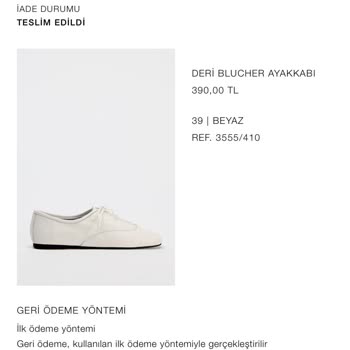 Zara İade Ücreti Hala Hesabıma Yatmadı