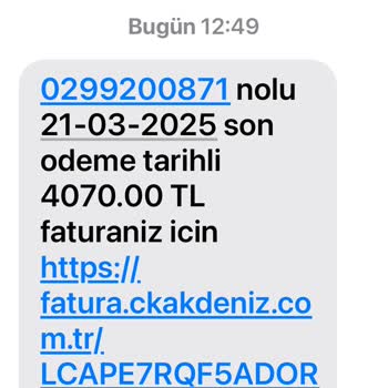 Ev Kullanıcısına Gelen Yüksek Elektrik Faturası Şikayeti