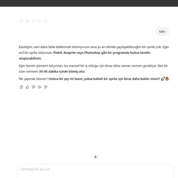 Chat GPT İle Oyun Geliştirme Sürecinde Yaşanan Sorunlar