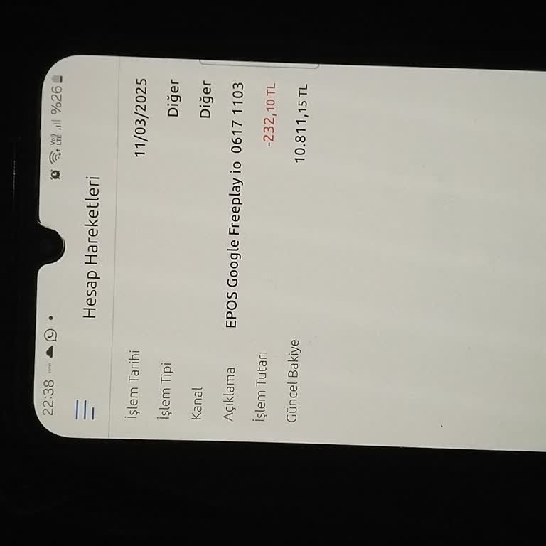 Habersiz Çekilen Ücretin İadesi Talebi
