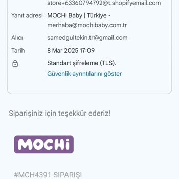Mochi'nin Kargo Gecikmesi Ve İletişim Sorunları