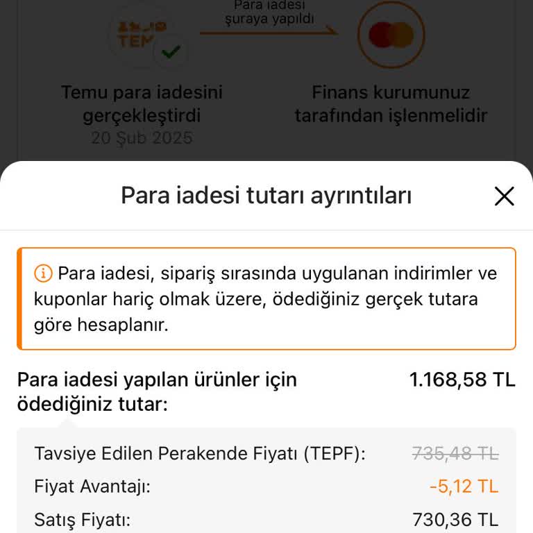 Yanlış Sipariş Sonrası İade Sürecinde Yaşanan Sorun