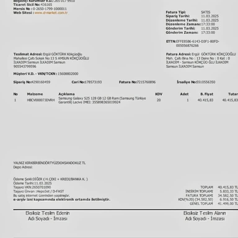 Hepsiburada'da Sipariş İptali Ve Yanıltıcı Bilgilendirme