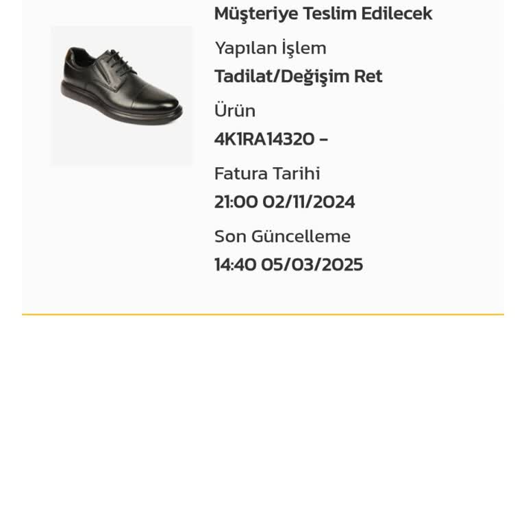 Ayakkabı Kalitesi Ve Garanti Sorunu