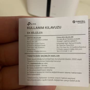 Modem Arızası Ve Yetersiz Destek