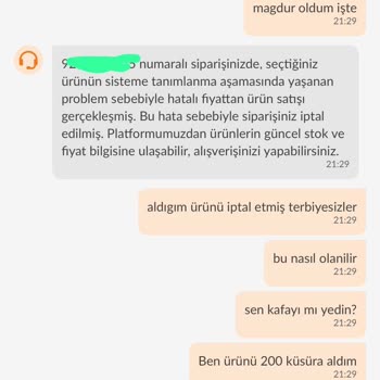 English Home'un İndirim Oyunu Ve İptal Sorunu