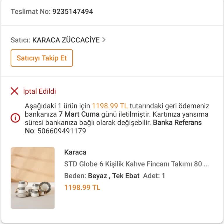 Trendyol'dan Beklenmedik İptal Ve Mağduriyet