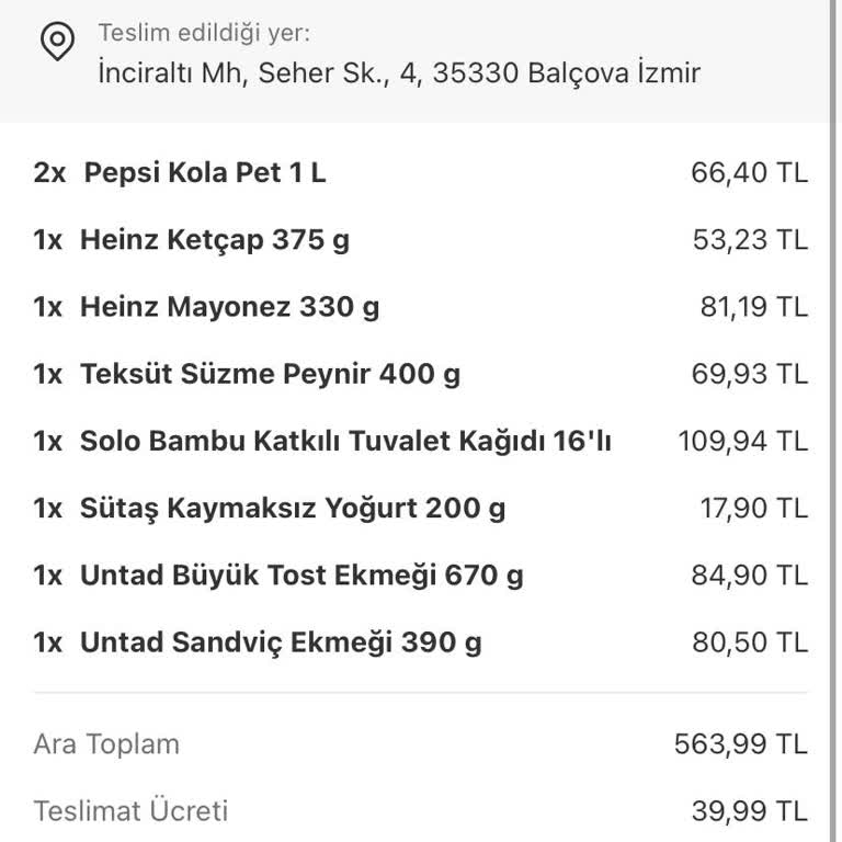 Kuryeden Tehdit Ve Uygunsuz Davranış