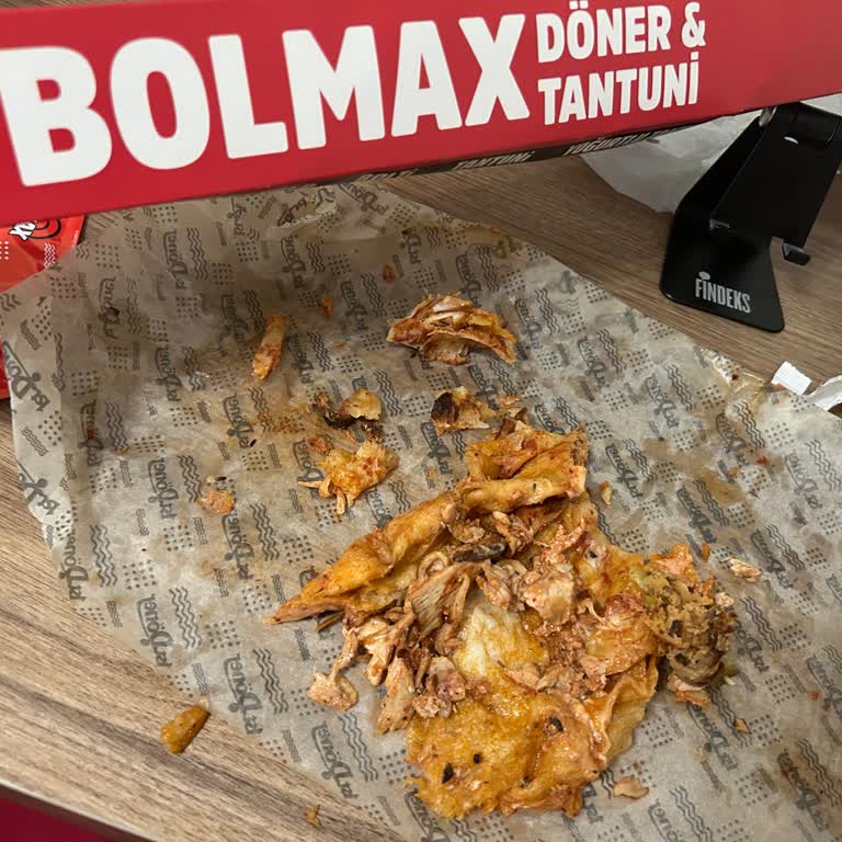 Bolmax Döner & Tantuni Salçalı Oyun Hamuru Sanki!
