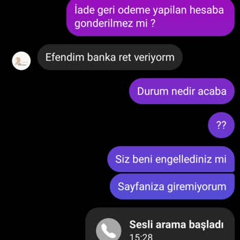 Kapıda Ödeme Yok İletişim Kesildi Mağdur Oldum