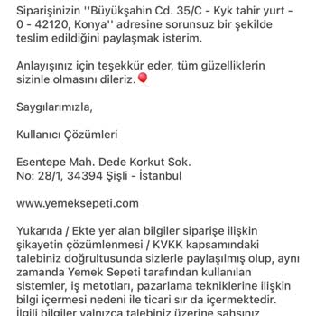 Teslim Edilmeyen Ürün Ve Çözüm Ekibinin İlgisizliği