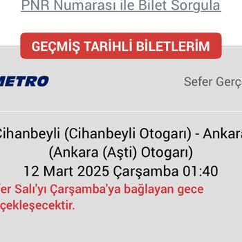 Metro Turizm'in Sürekli Geciken Otobüsleri Uçuşumu Tehlikeye Attı