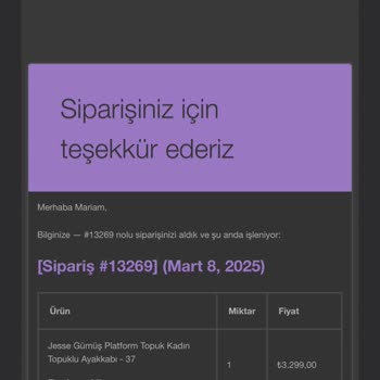 Siparişin Ardından Sessizlik: Ayakkabılar Nerede?