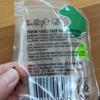 Özünallar Kaşar Peynirinde Taş Şoku