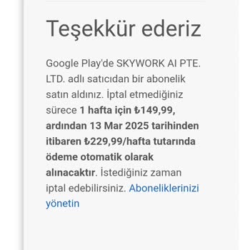 Abonelik Yenileme Sorunu