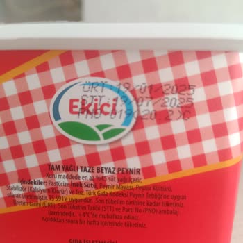 Ekici Peynirlerinde Paketleme Ve Tat Sorunu