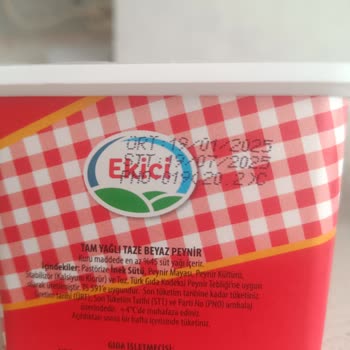 Ekici Peynirlerinde Paketleme Ve Tat Sorunu
