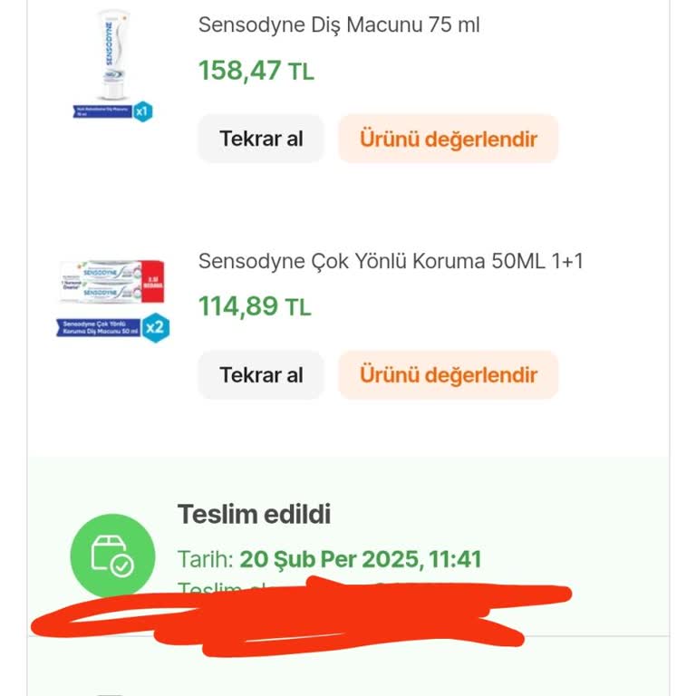 Sensodyne Kullanımı Sonrası Ağız İçi Sorunlar Ve Hassasiyet Azalması