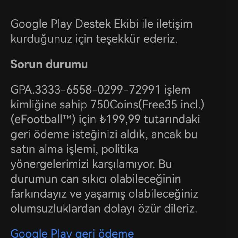 Mobil Ödeme İle Yanlışlıkla Yapılan Satın Alma Ve Geri Ödeme Sorunu