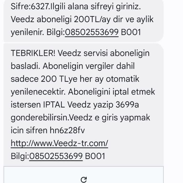 Türk Telekom Faturasına Onaysız Üyelik Yüklemesi