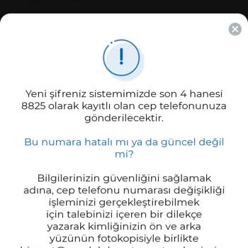 Anadolu Hayat Emeklilik'te Telefon Numarası Güncelleme Sorunu