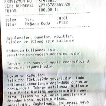 Hediye Kartı İadesinde Mağduriyet