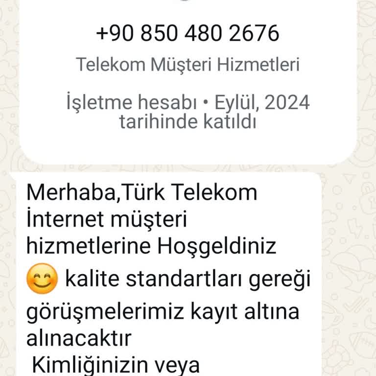 Bilinmeyen Numaradan Gelen Sahte Türk Telekom Araması