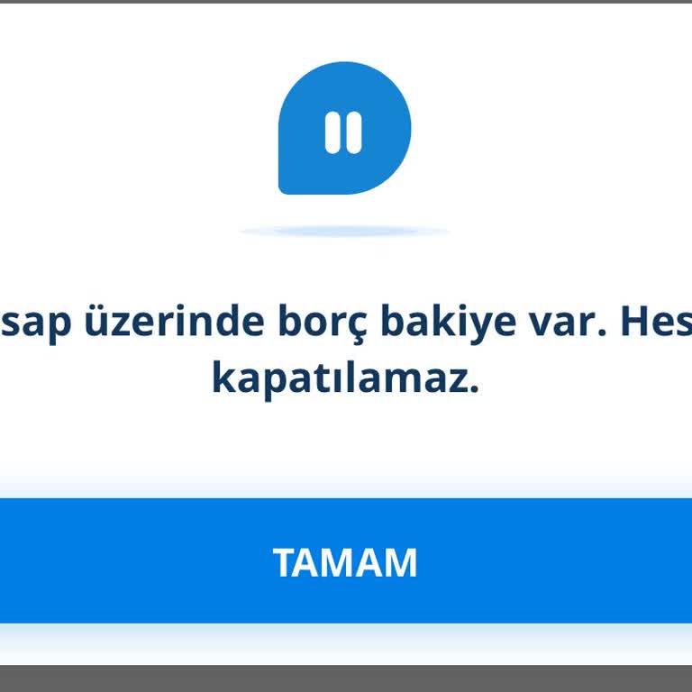 Denizbank Vadesiz Hesap Kapatma Sorunu: Anlaşılmaz Borç Uyarısı