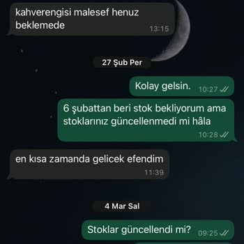 Kupon Süresi Dolmadan Ürün Stok Sorunu Ve İletişimsizlik