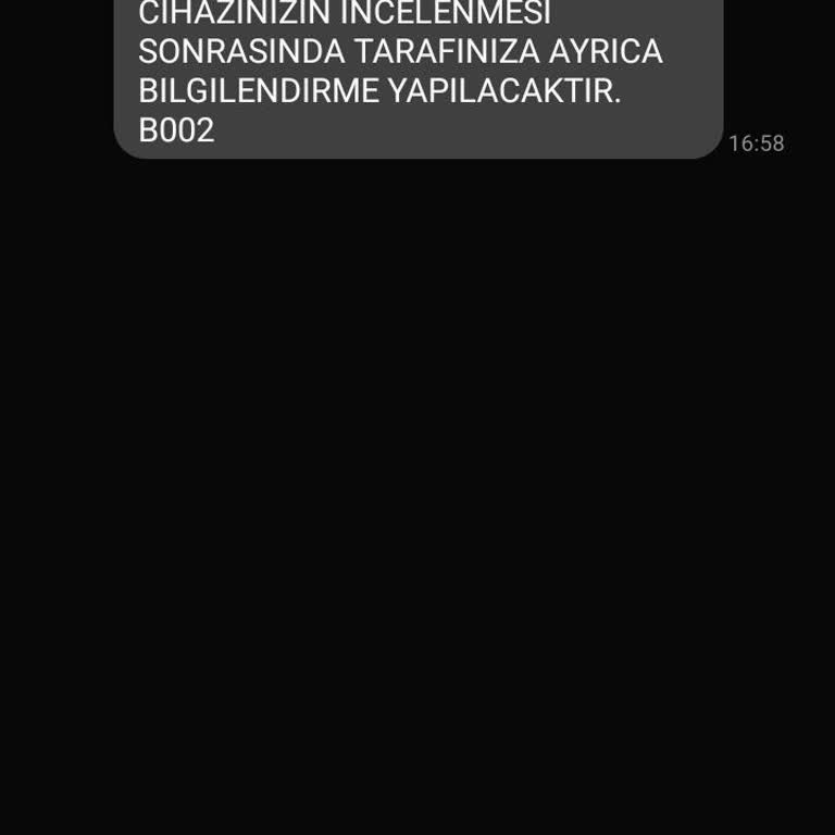 Yanlış Servise Gönderilen Telefon Ve Eksik Bilgilendirme Sorunu