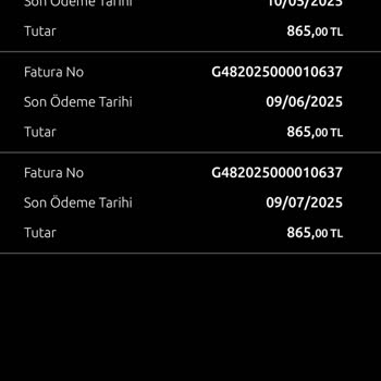 Ödenen Faturanın Sisteme Yansımaması