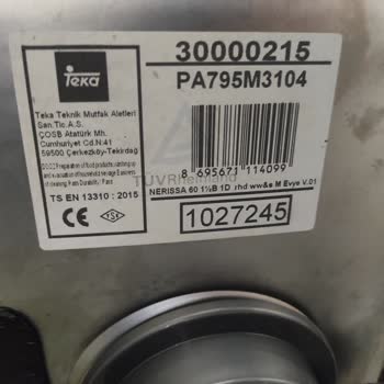 Teka Evye Montajında Plastik Vida Sorunu