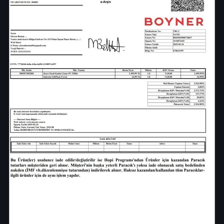 Boyner'de Hediye Paketi Sorunu Ve İlgisizlik