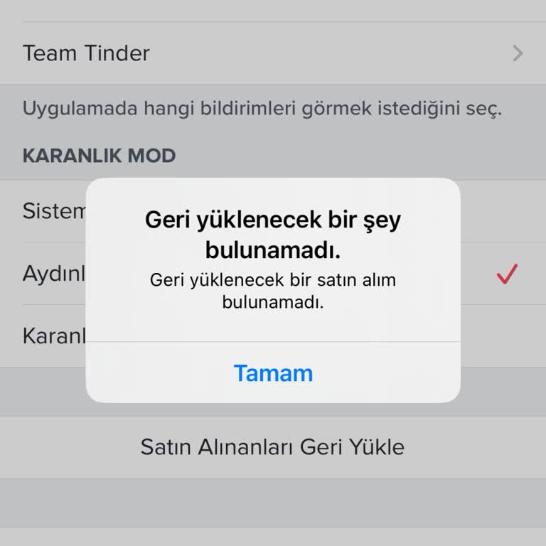 Tinder Üyelik Yükseltmesi Sonrası Beklenmedik Ücretlendirme Sorunu